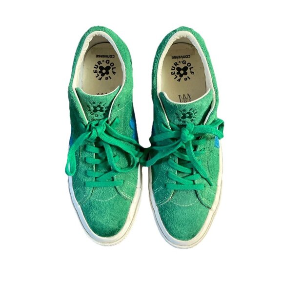 Converse Other - Converse Golf le Fleur Jolly Green Multicolor Men’s Size 9.5 Sneakers RARE